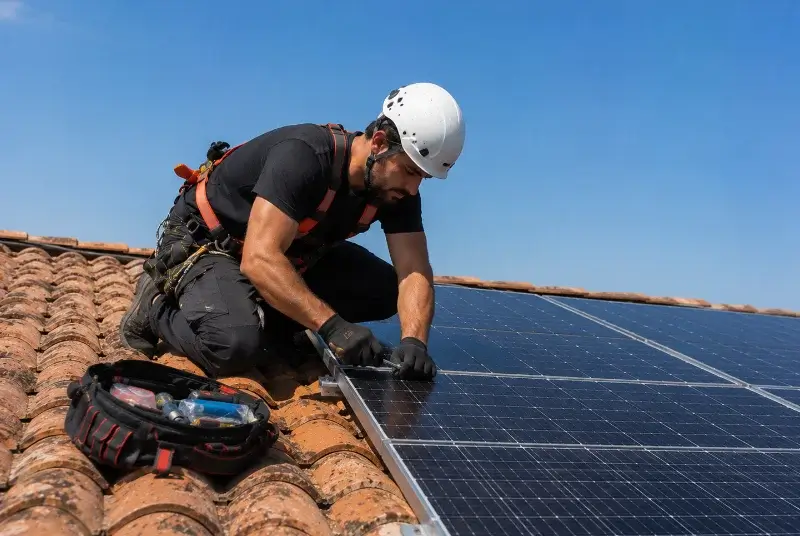 Maintenance et monitoring de panneaux solaires à Castanet