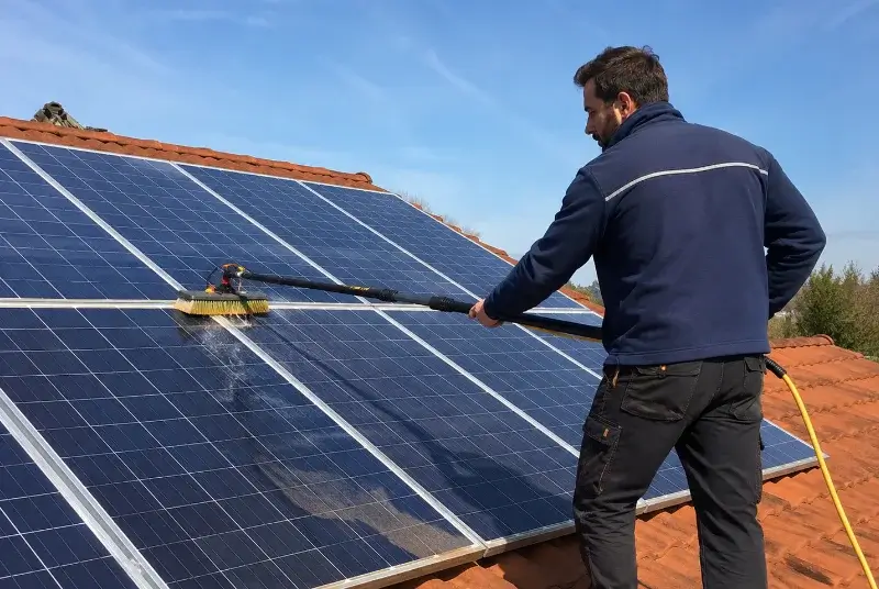 Nettoyage et entretien de panneaux solaires à Castanet